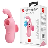פיה קסומה ורודה, ויברטור אצבע יונק. Pretty-Love-300086 פיה קסומה ורודה, ויברטור אצבע יונק. Pretty-Love-300086